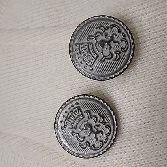 We The Free Cream Majorette Double Breasted Knit Jacket - Picture 6 of 8